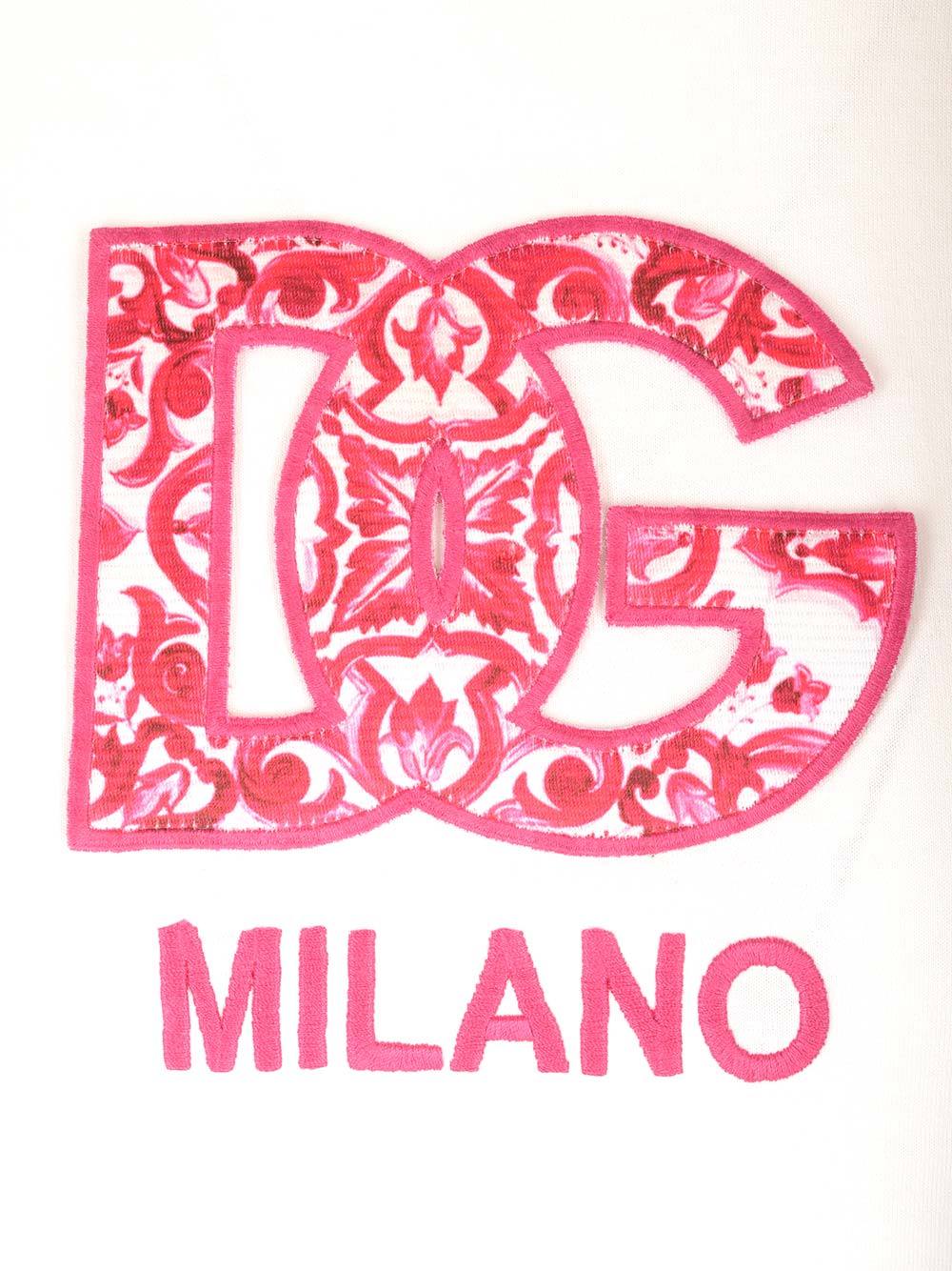Dolce & Gabbana Logo-print T-shirt In White