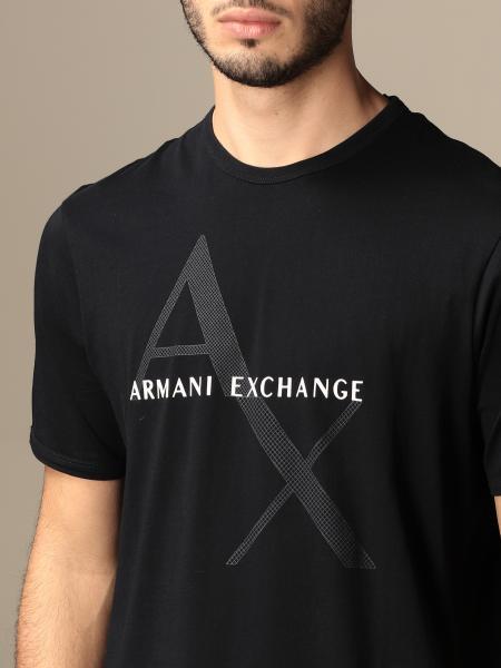 ARMANI EXCHANGE LOGO-PRINT T-SHIRT 