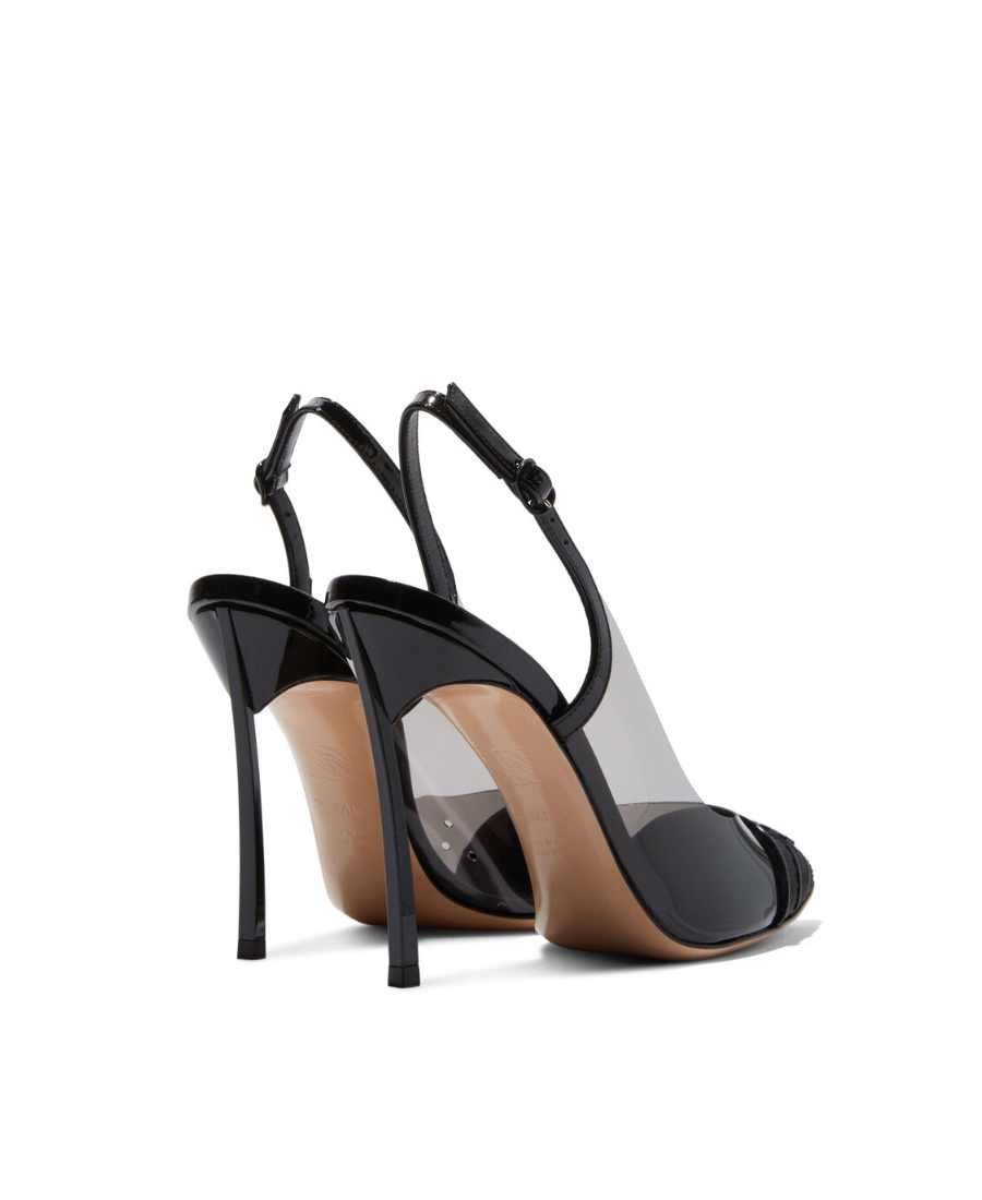 Casadei Blade Fluo Pvc Leather Pumps