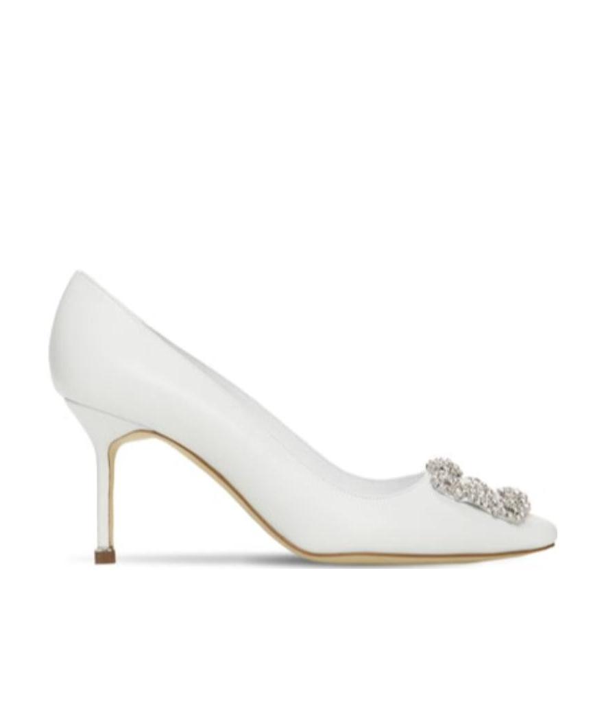 Manolo Blahnik Logo 'hangisi' High Heels