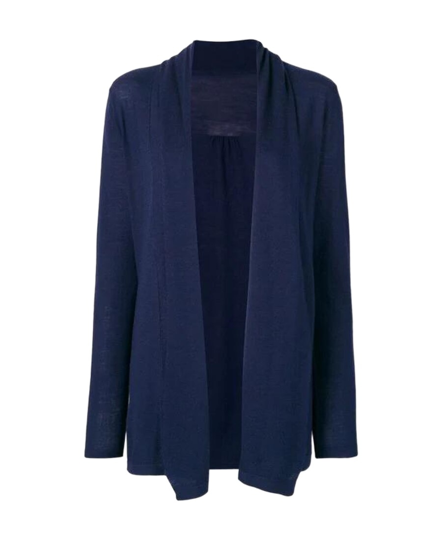 Sottomettimi Fine Knit Cardigan In Blue