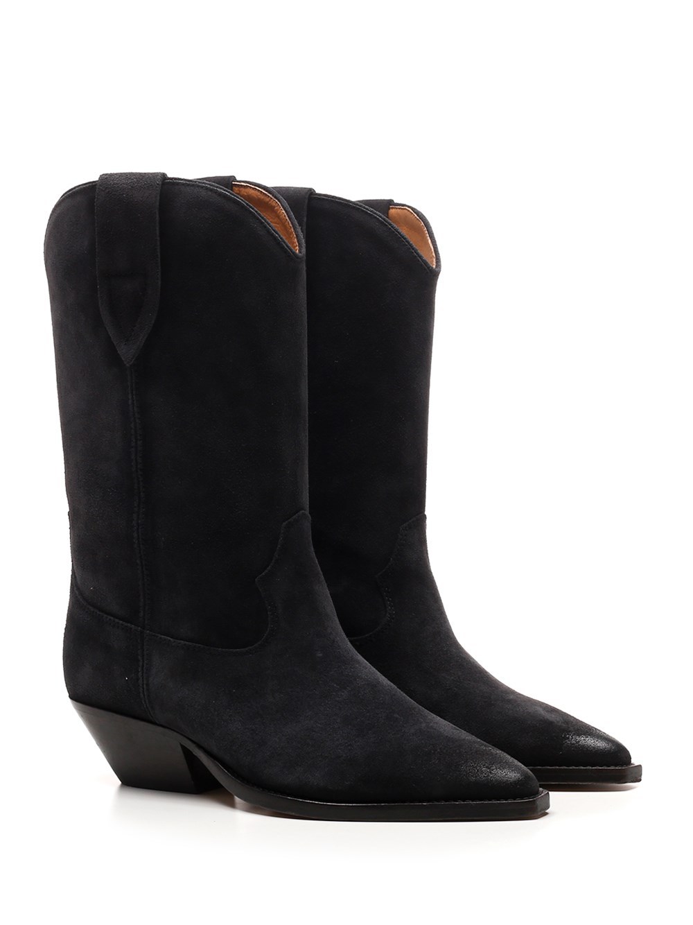 Shop Isabel Marant Duerto Boots In Black