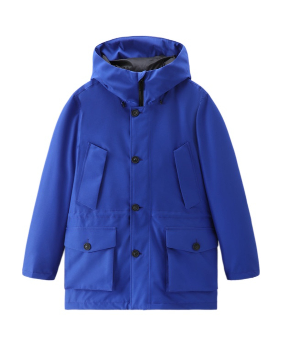 Woolrich Mountain Gtx Parka In Blue