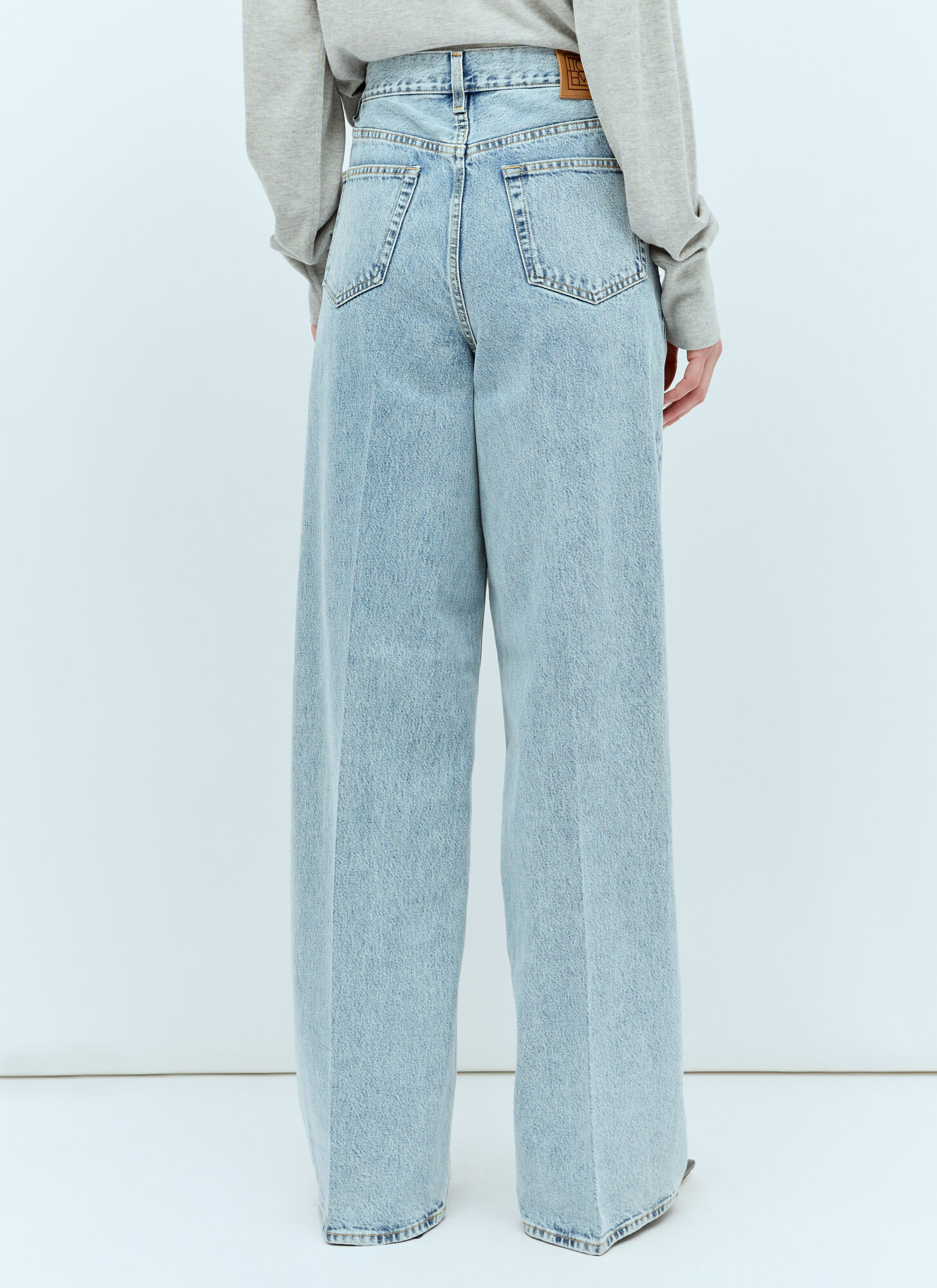 Totême Toteme Women Wide-leg Jeans In Blue