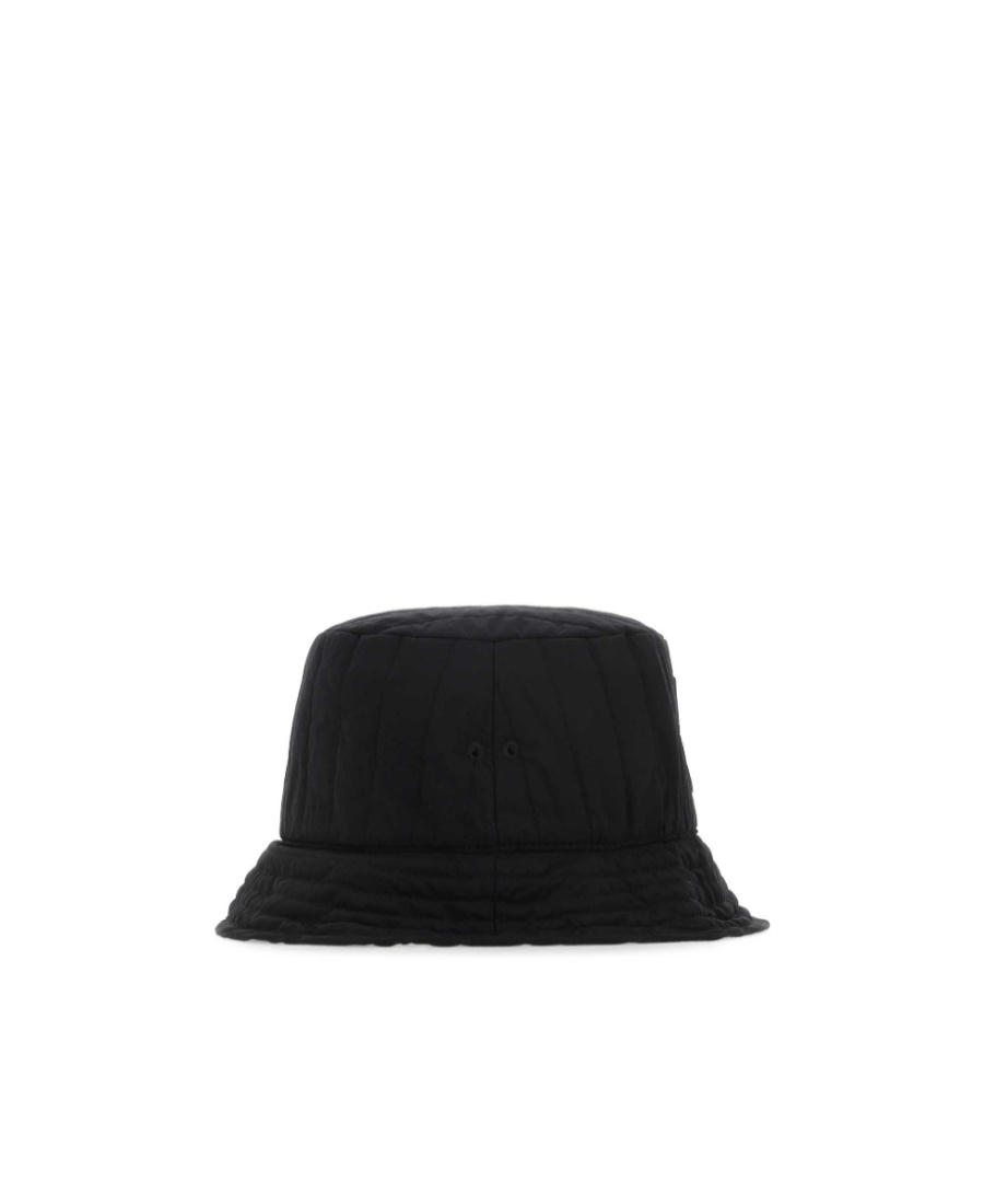 Shop Stone Island Compass Motif Bucket Hat In Black