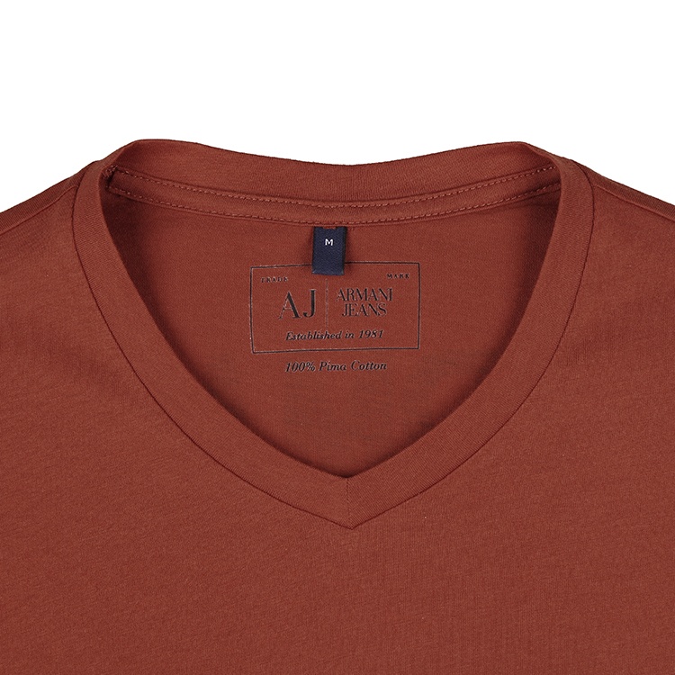 ARMANI JEANS LOGO DETAILS T-SHIRT