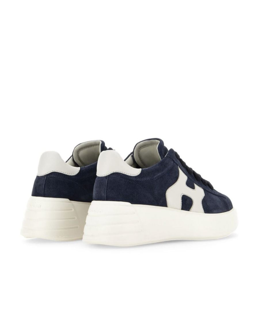 Hogan Rebel Leather Sneakers In White