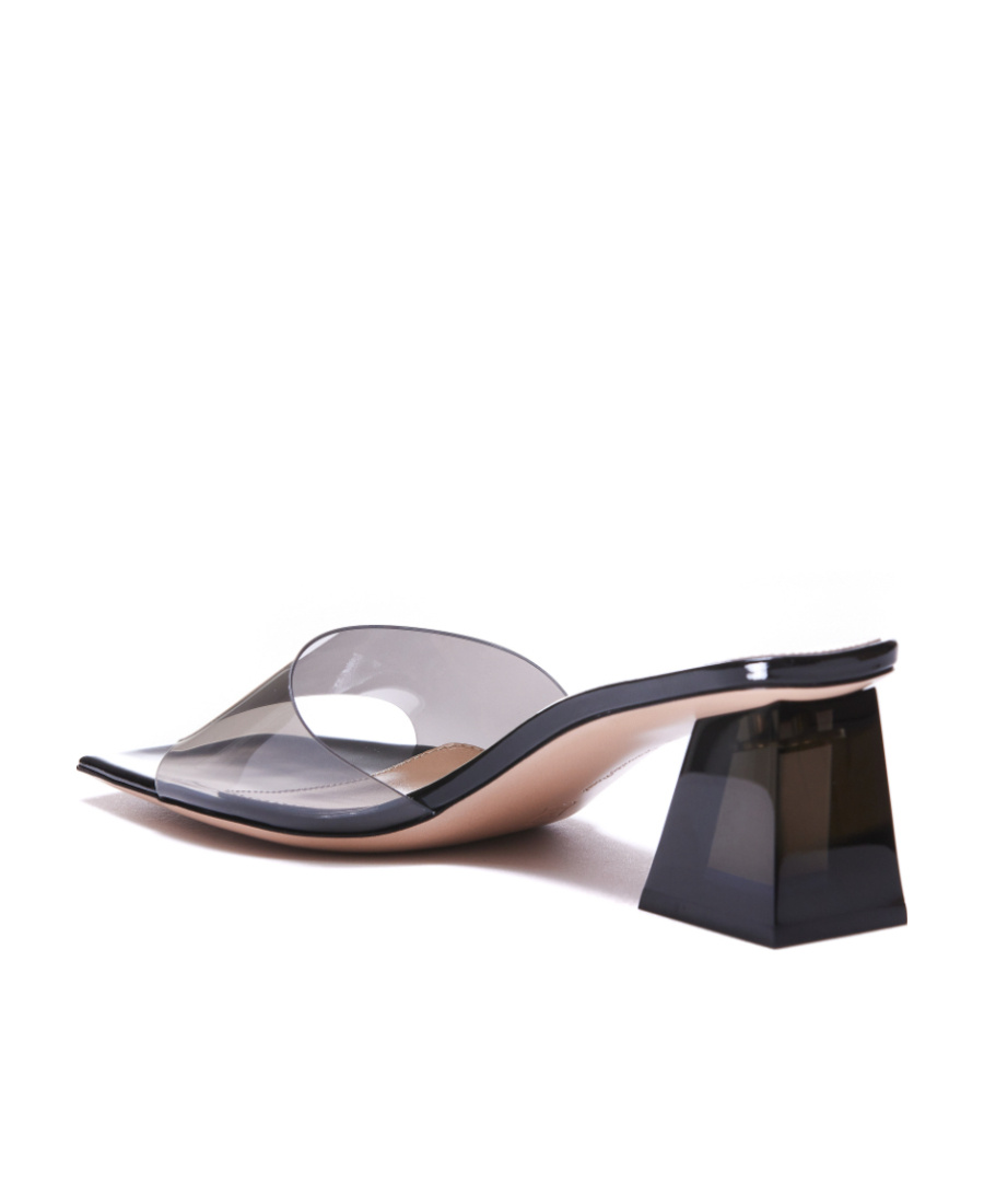 Gianvito Rossi Cosmic 55 Mule Sandals In Black