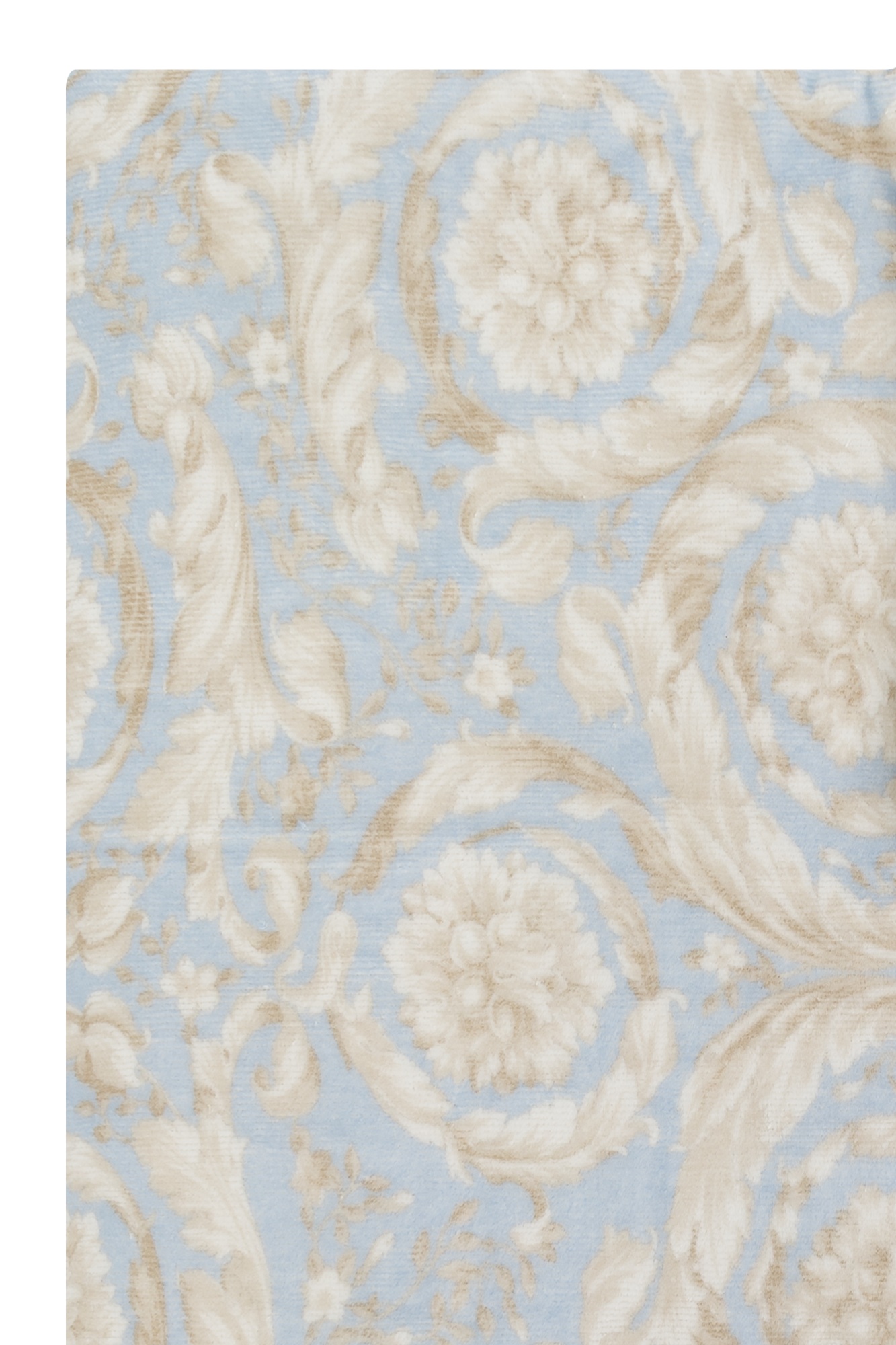 Versace Home Pattern Printed Bath Towel In White