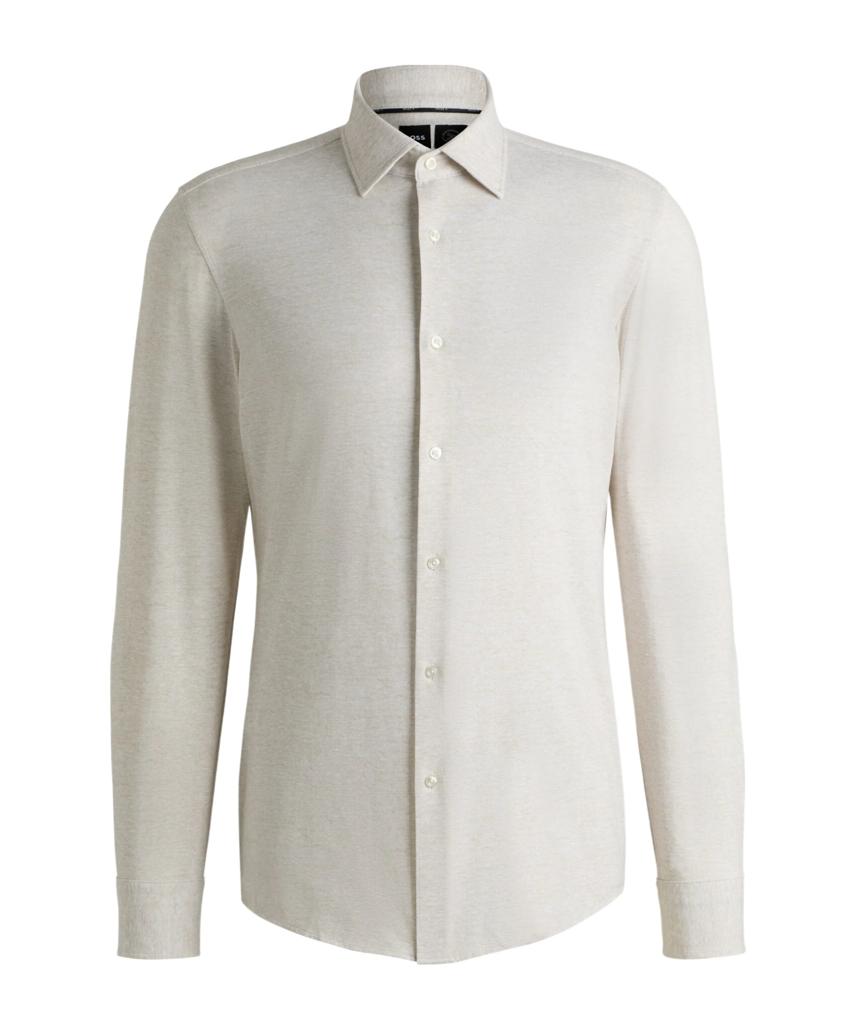 Hugo Boss Printed Shirt In Neutral