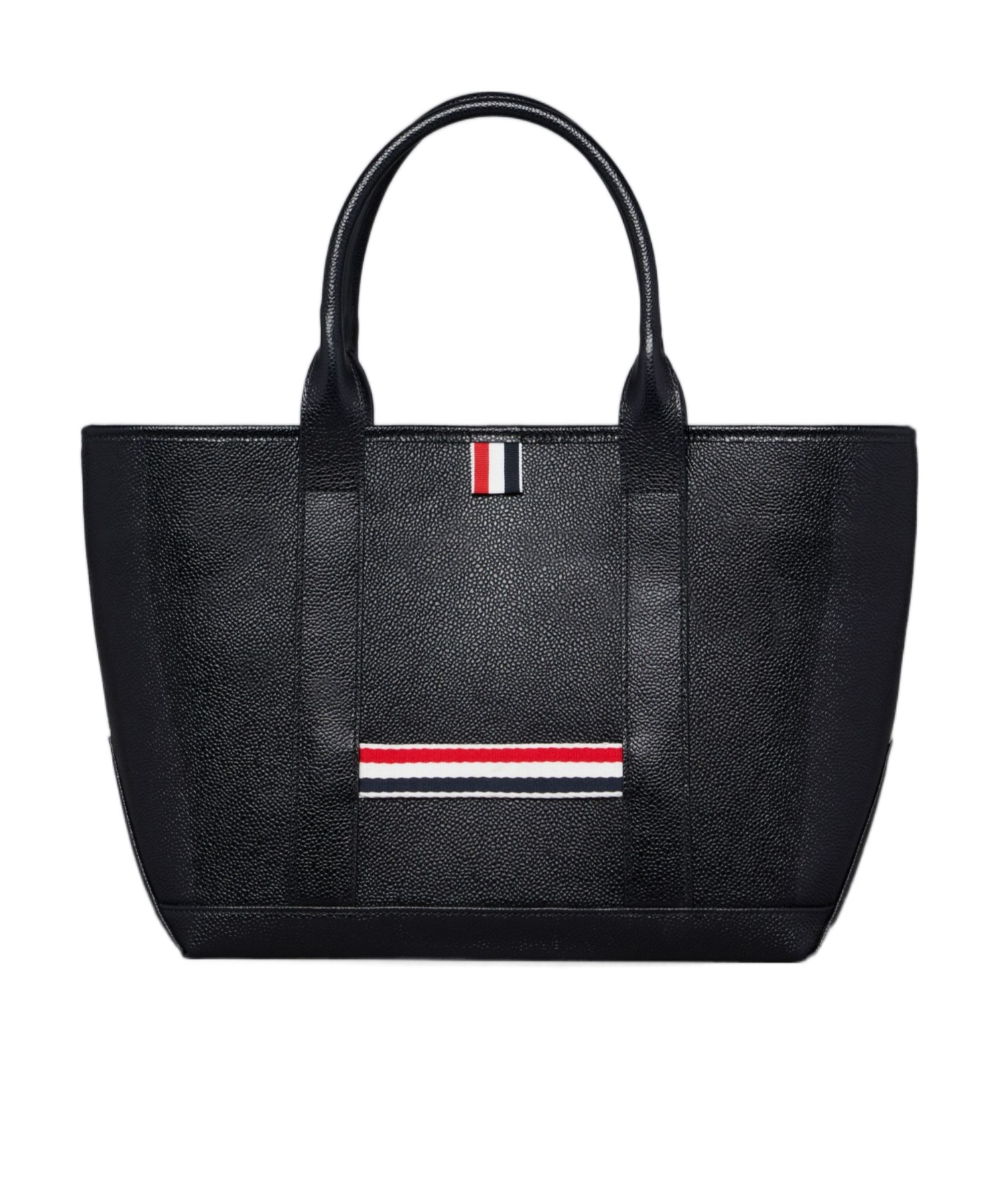 THOM BROWNE SMALL TOOL LEATHER TOTE BAG 