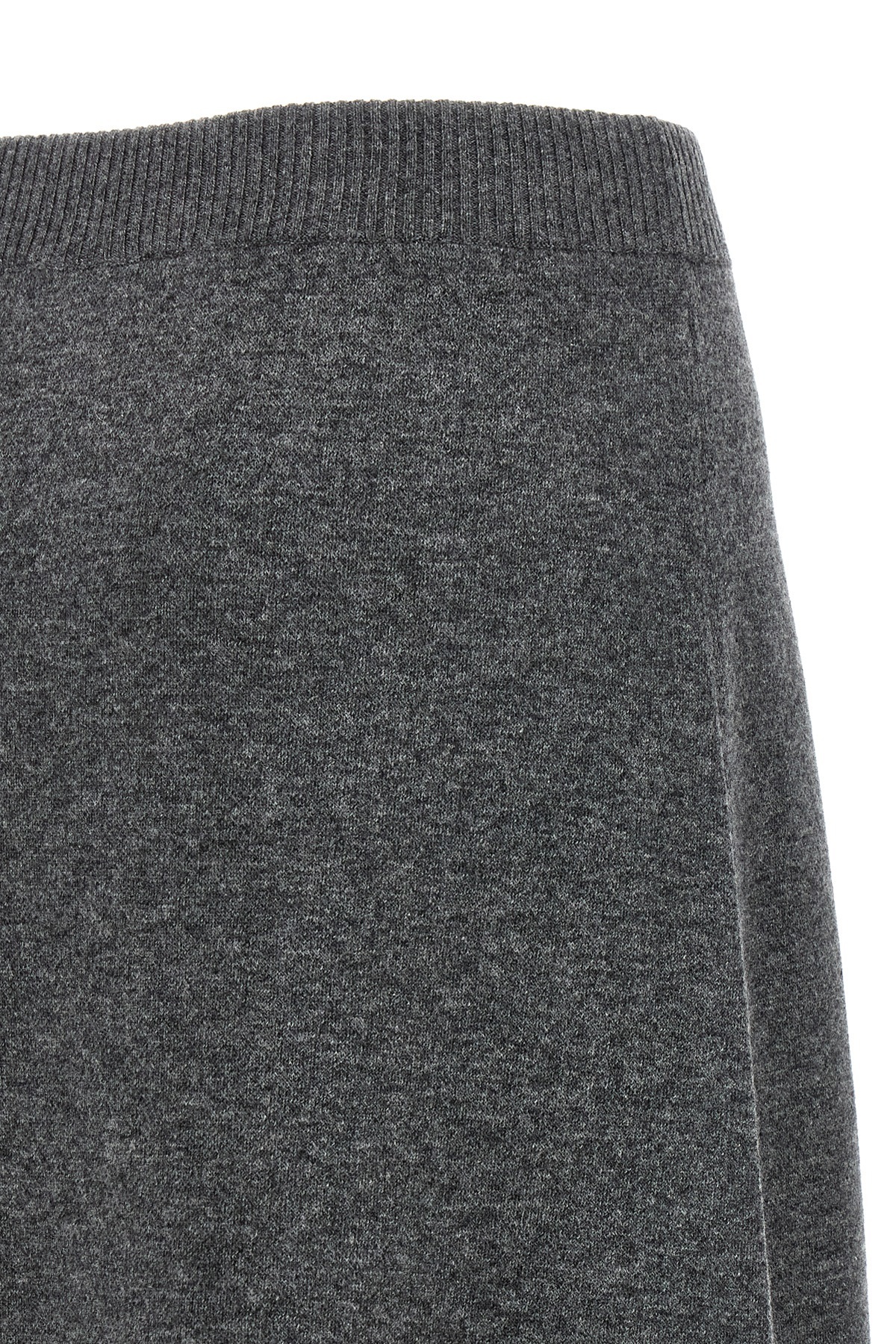 Brunello Cucinelli Longuette Midi Skirt In Stretch Cashmere