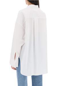 Shop By Malene Birger Derris Shirt In White