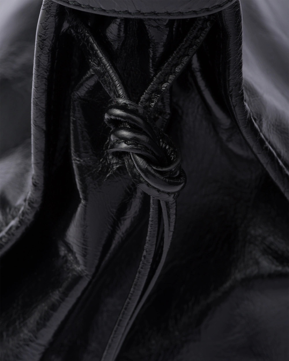 Prada Bonnie Extra Large Convertible Leather Shoulder Handbag In Black