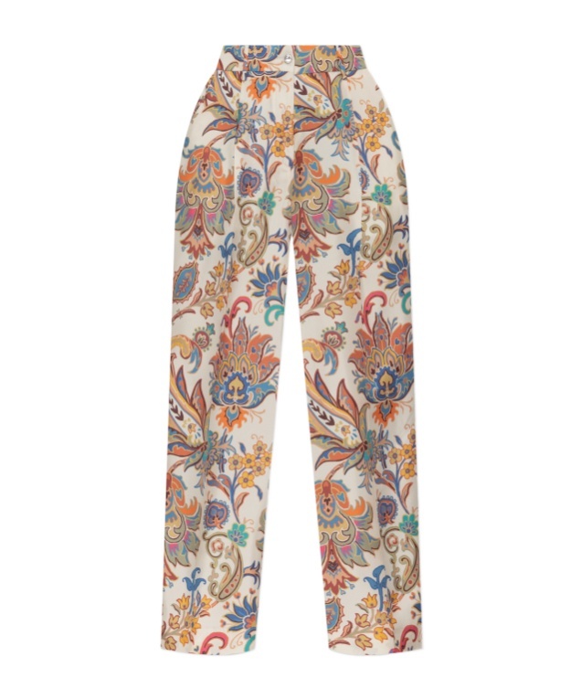 Etro Paisley-print Trousers In Multi