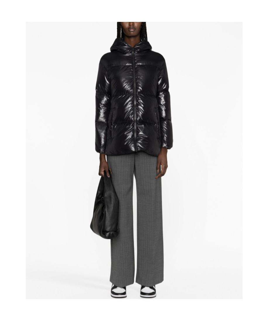 Duvetica Callia Black Nylon Down Jacket In Black