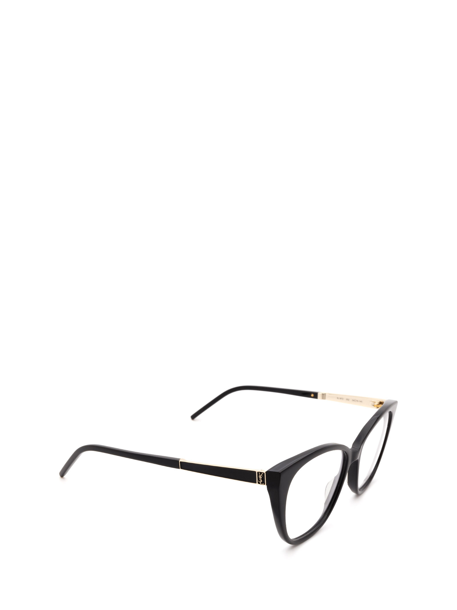 Saint Laurent Round-frame Glasses In Black