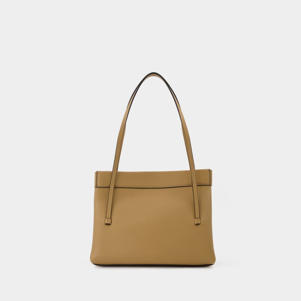 Shop Wandler Joanna Logo-printed Tote Bag In Brown
