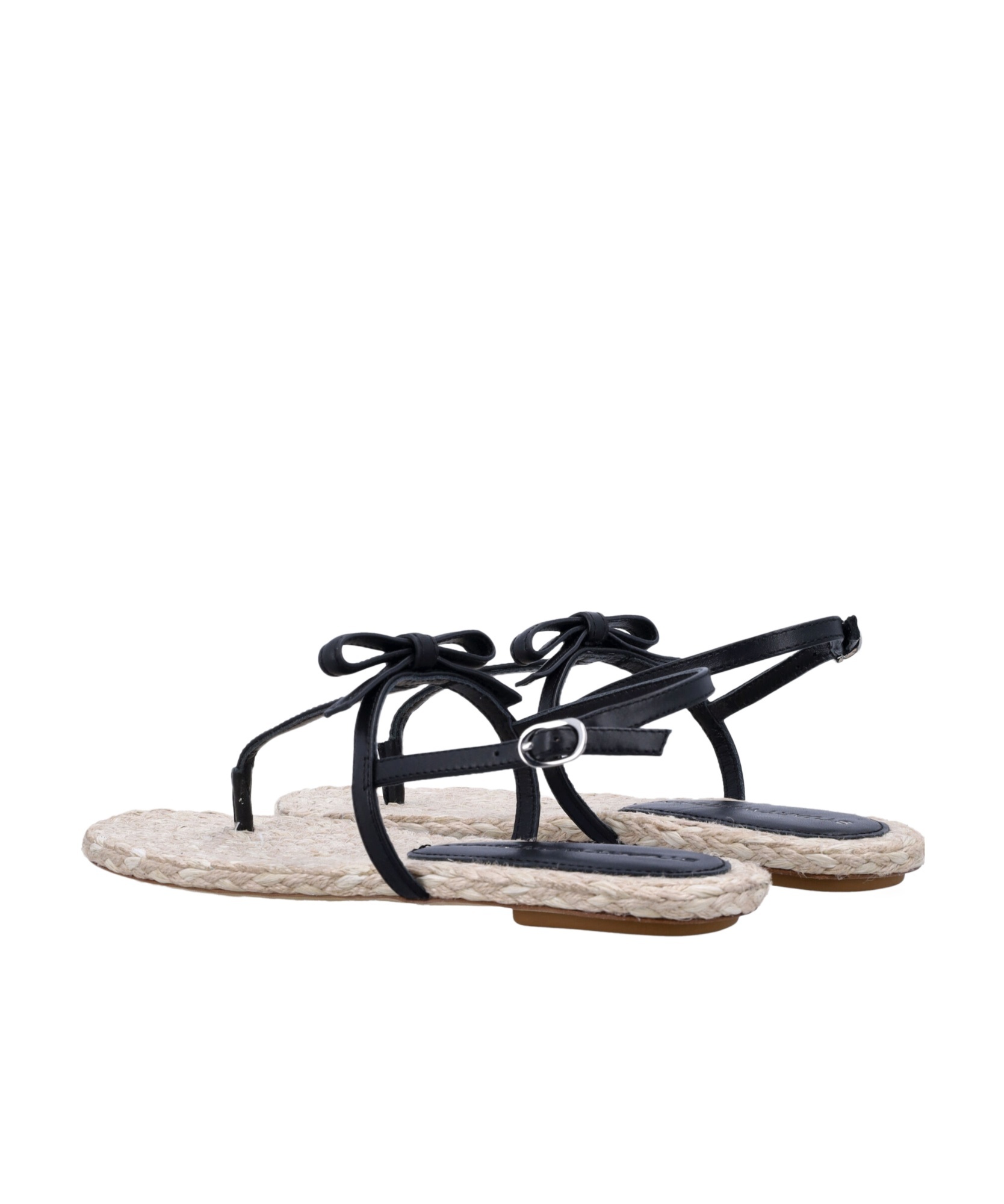 Stuart Weitzman Felicity Espadrillas Thong Sandals