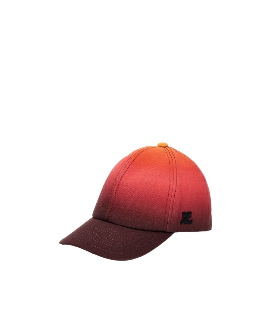 Courrèges Courreges Women Gradient Sunset Cap In Red