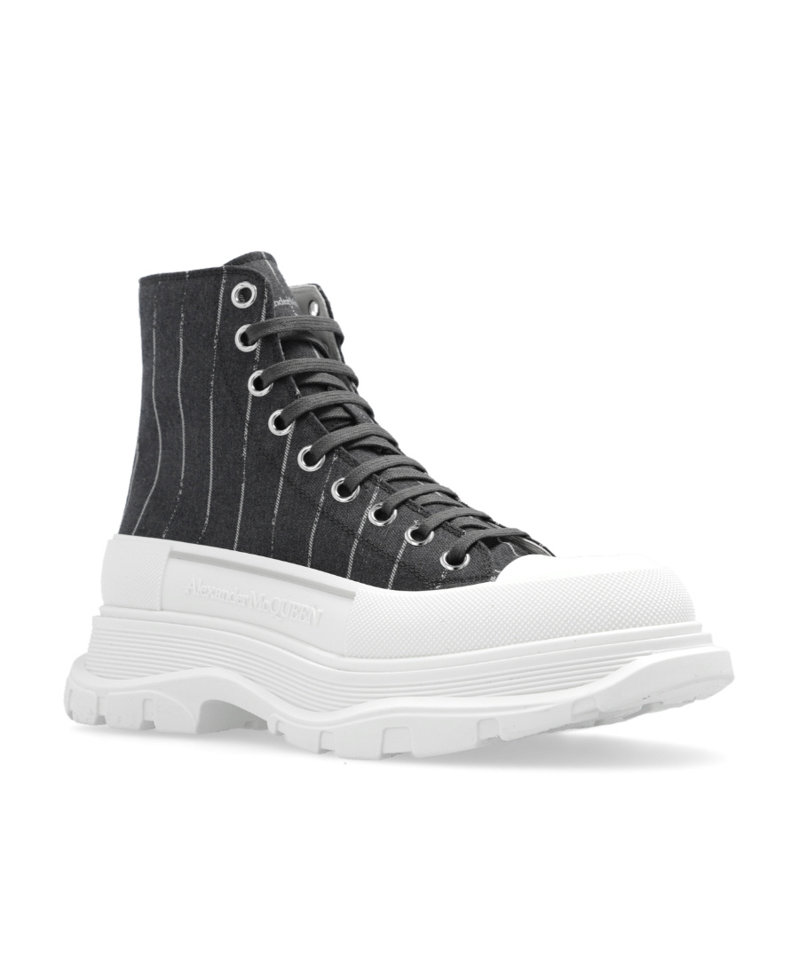 Alexander Mcqueen 70mm Lace-up Chunky Sneakers In White