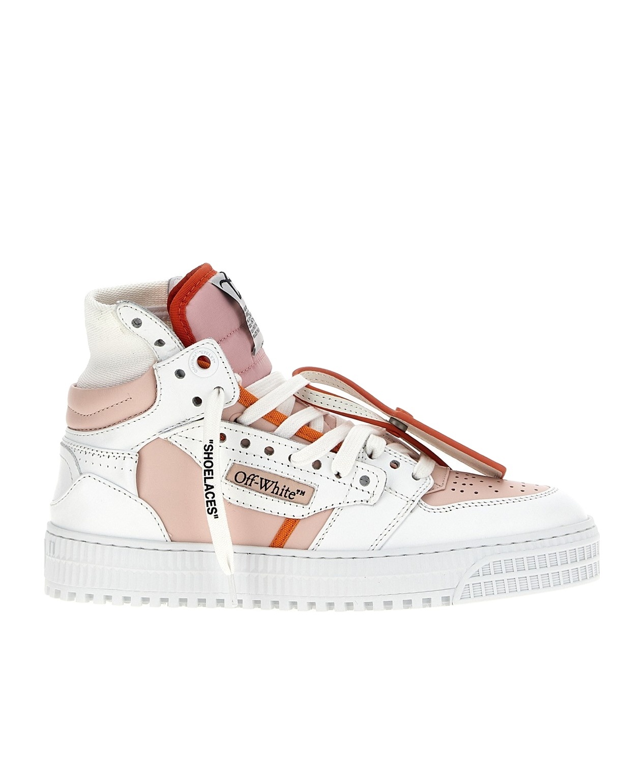 Off-white Chic Fall Boot Sneakers For Women In White