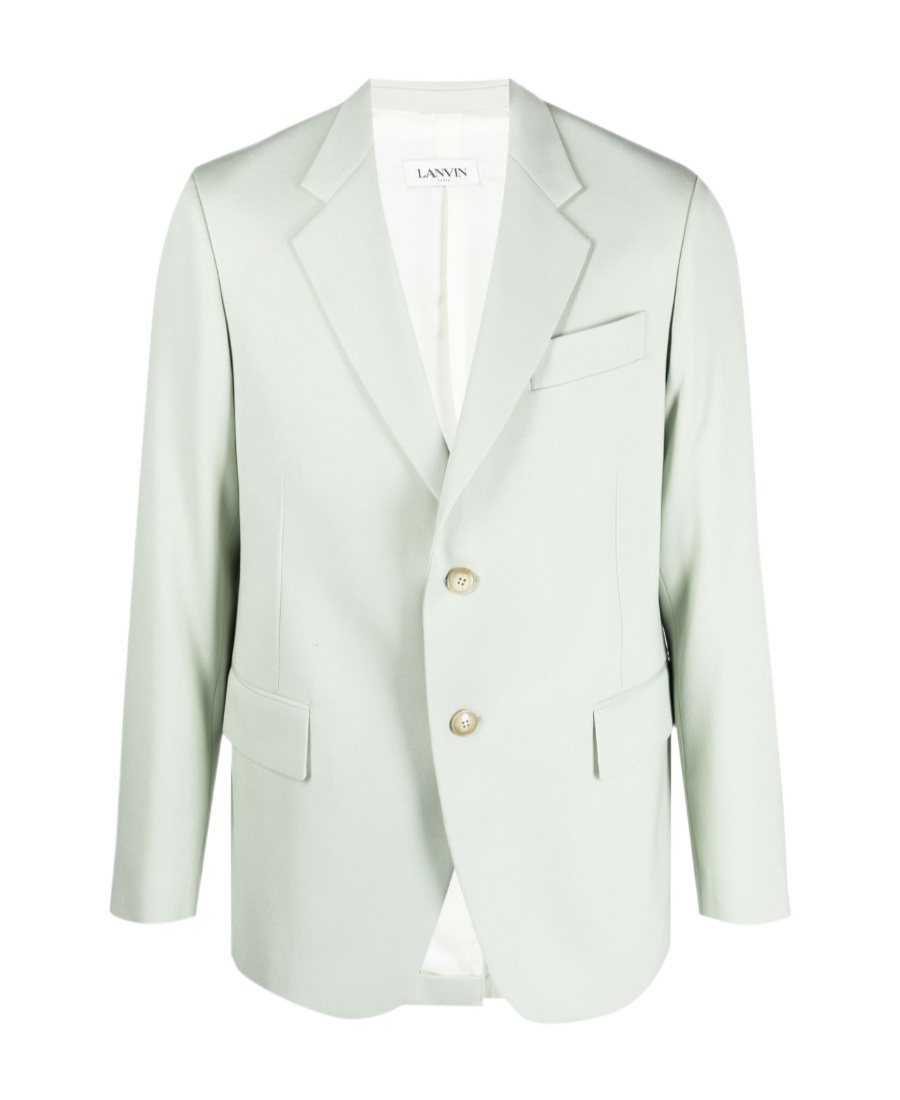 Lanvin Single Breasted Fashion Jacket Clothing In White