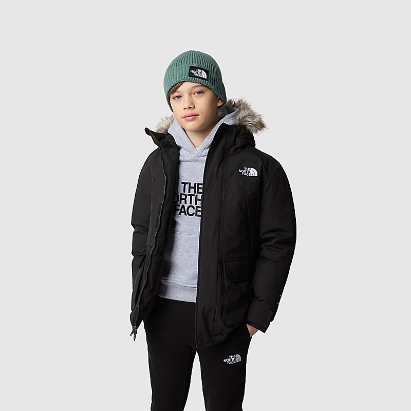 The North Face Mcmurdo Parker Down Jacket In Black