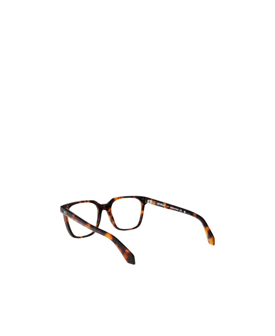 Shop Off-white Logo-print Square-frame Glasses In White