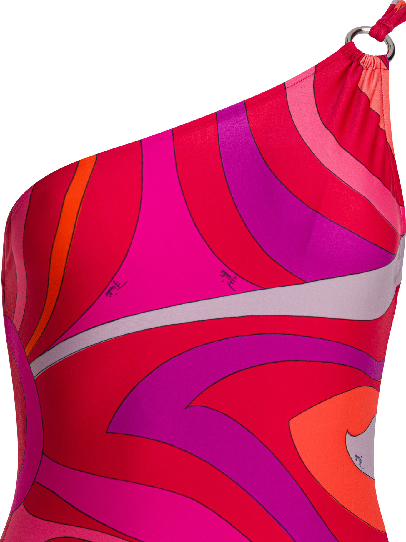 Shop Emilio Pucci Marmo-print Swimsuit