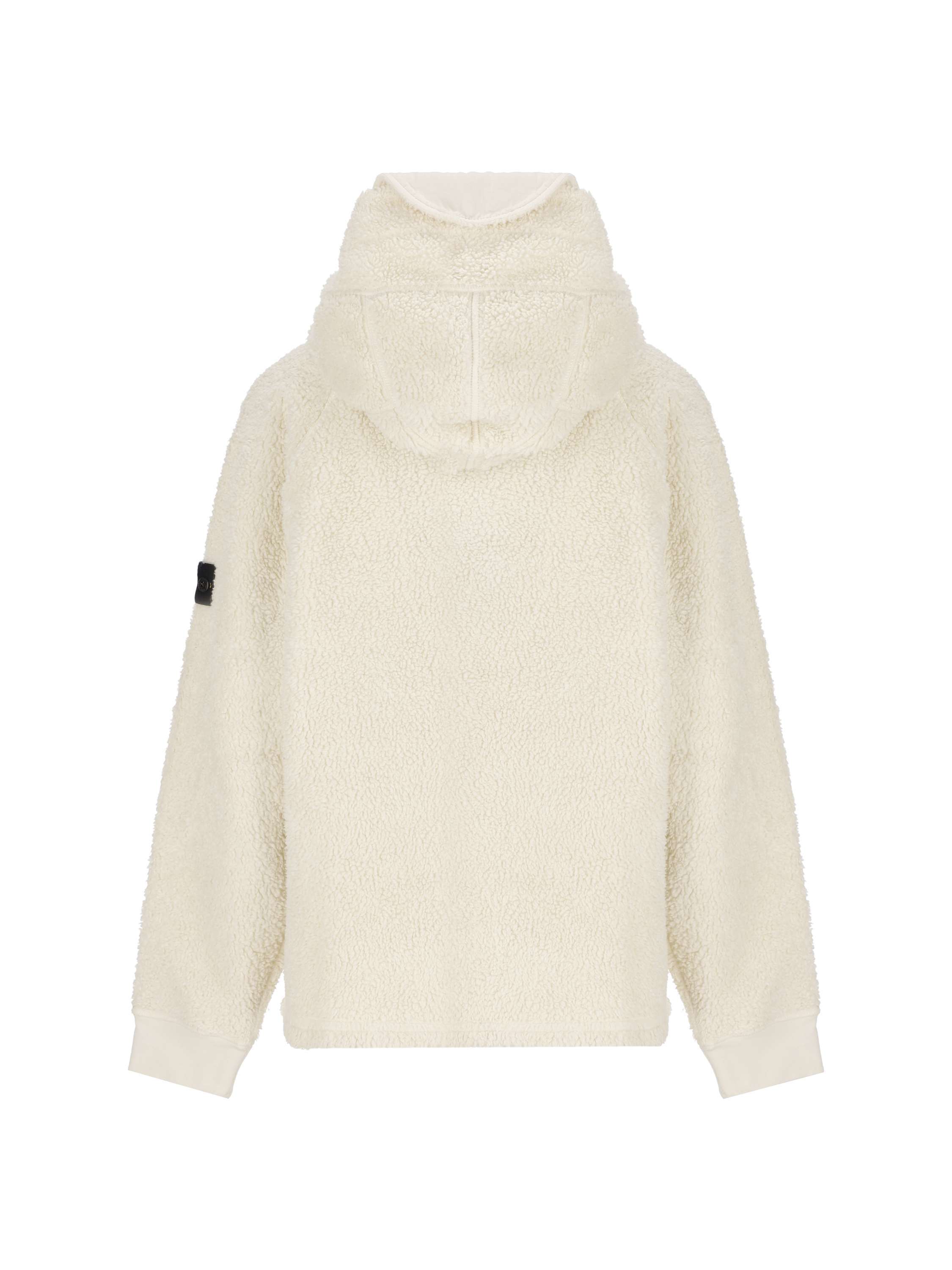 Stone Island Long-sleeved Jacket In White