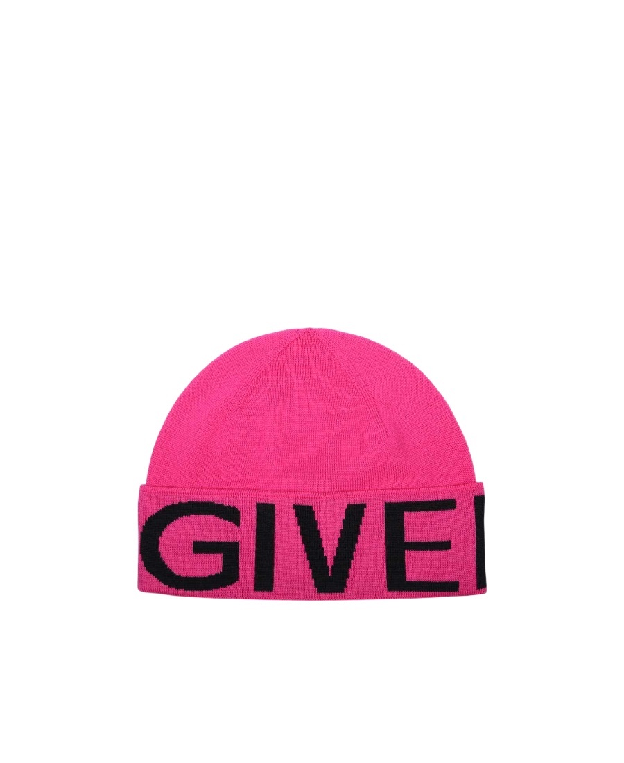 Givenchy Logo Hat In Pink