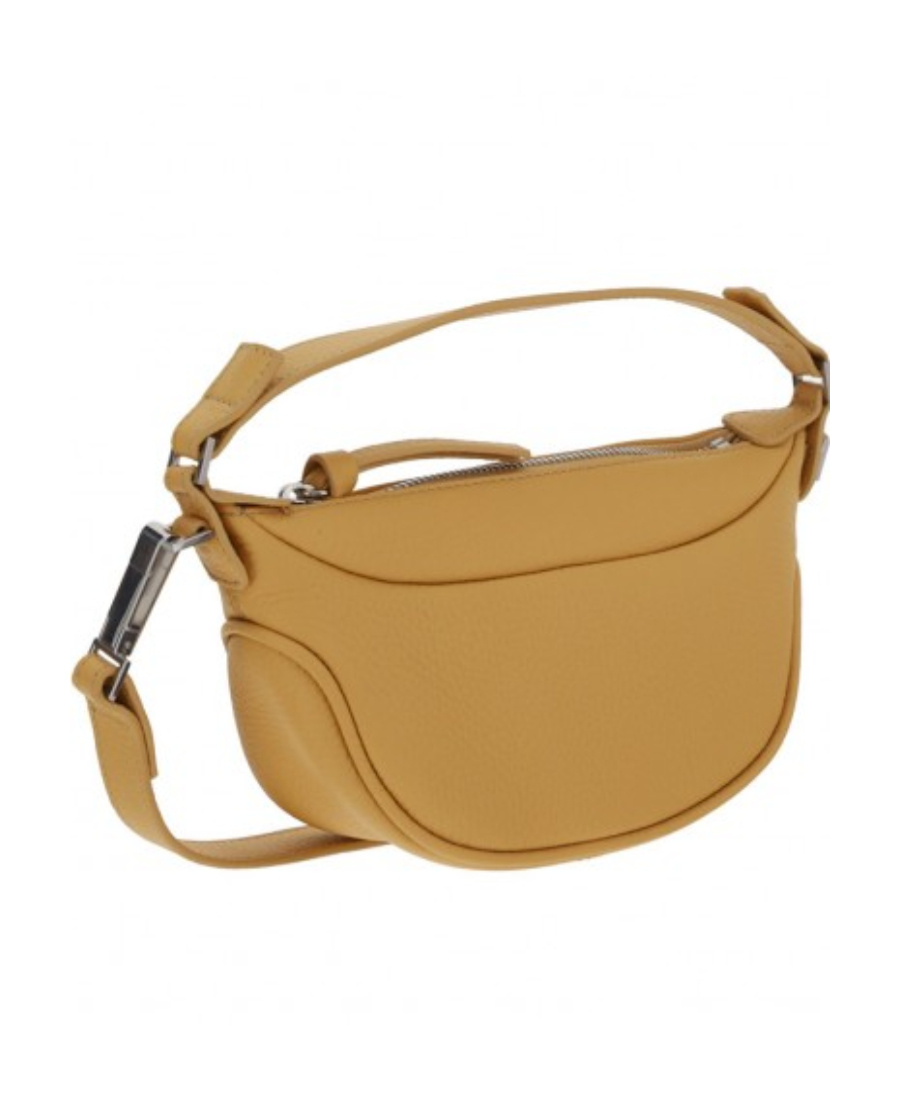 By Far Leather Shoulder Bag In Brown