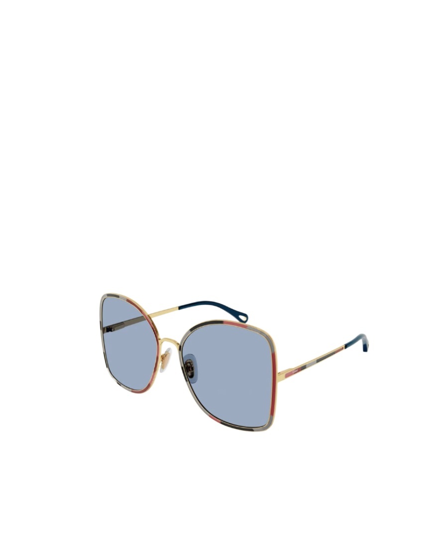 Chloé Oversize-frame Sunglasses In Blue