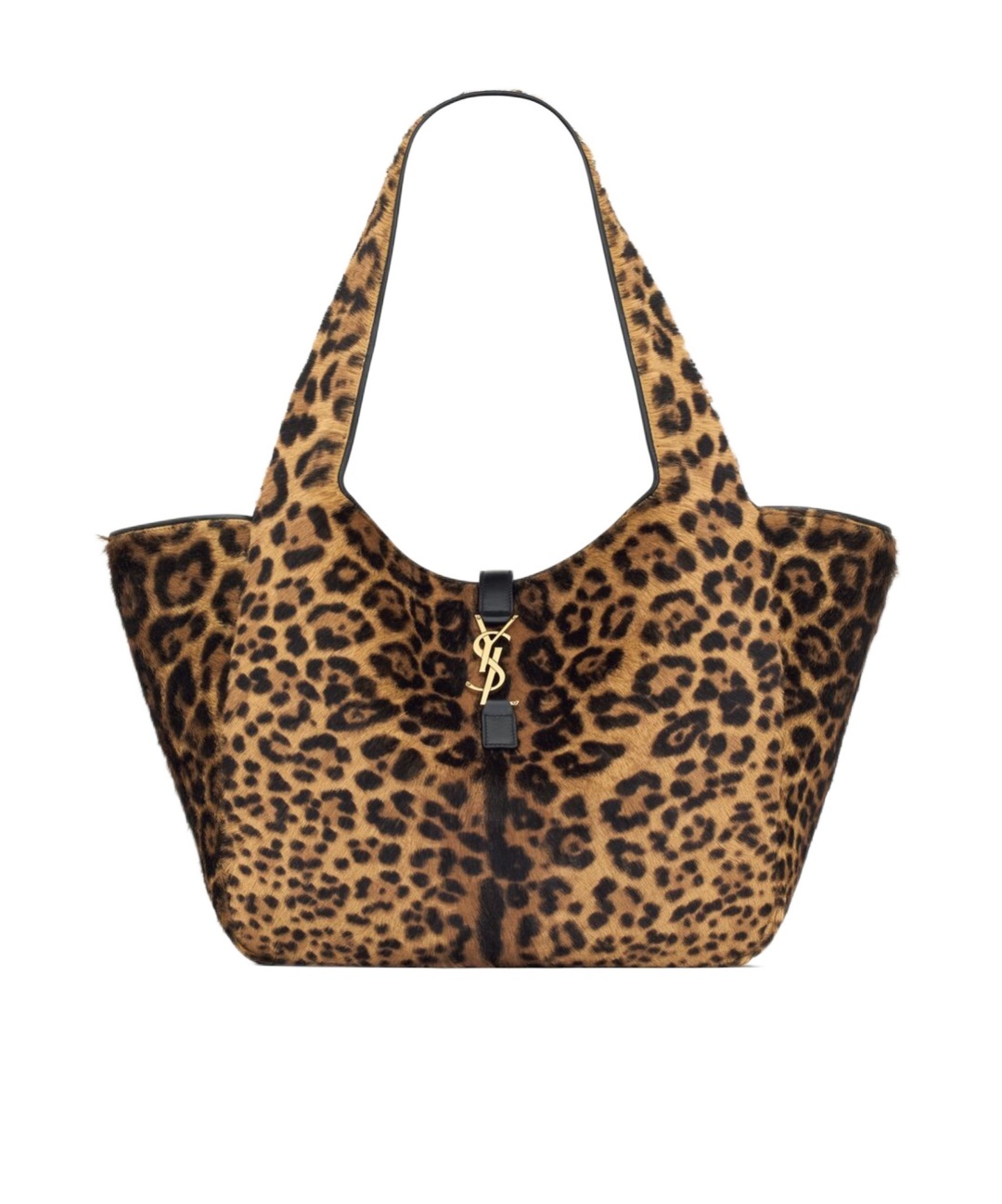 Saint Laurent Leather Bea Le 5 À Tote Bag