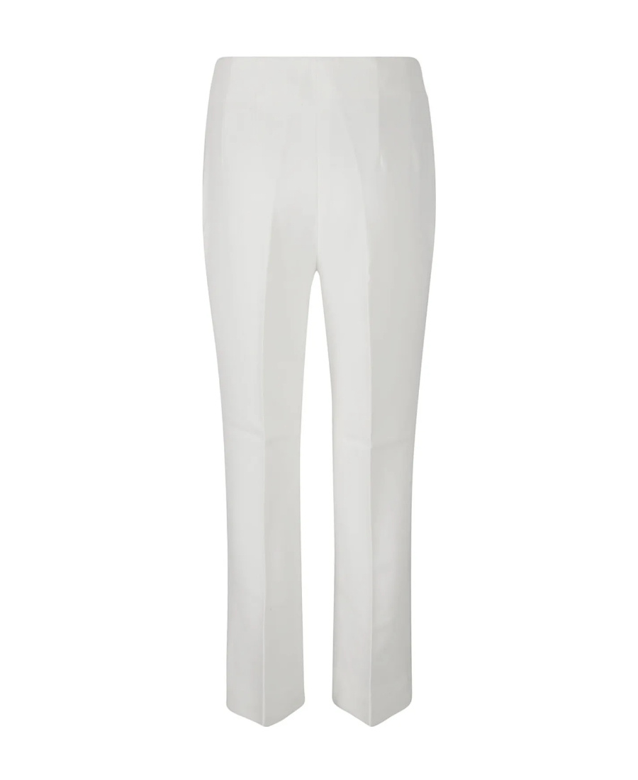 Ermanno Scervino High-waist Cropped Trousers In White