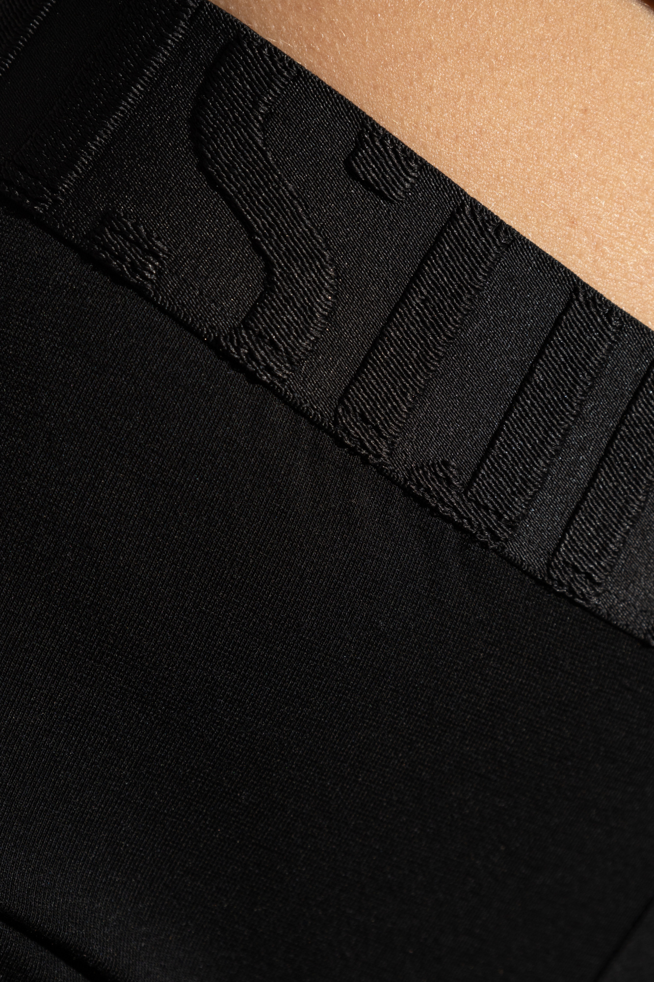 Dsquared2 Elastic Waist Boxer In Black