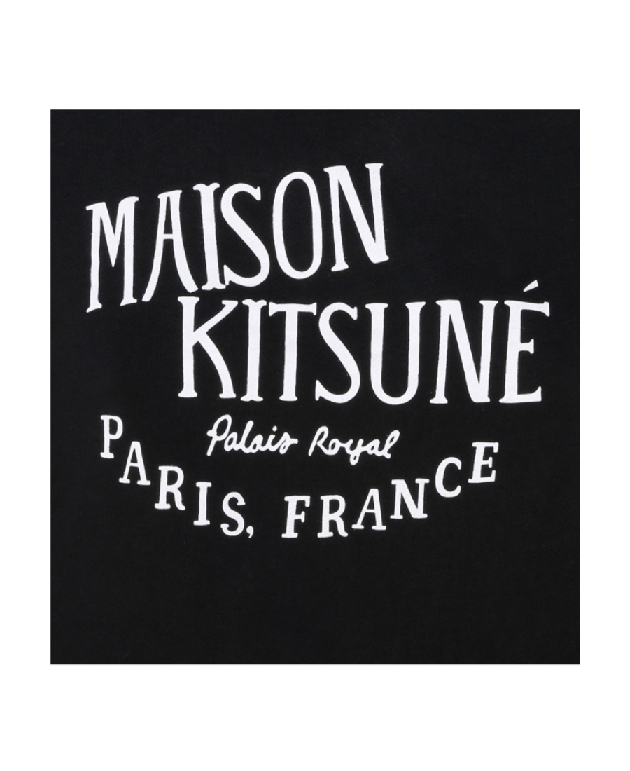 MAISON KITSUNÉ PALAIS ROYAL VINTAGE COTTON SWEATSHIRT