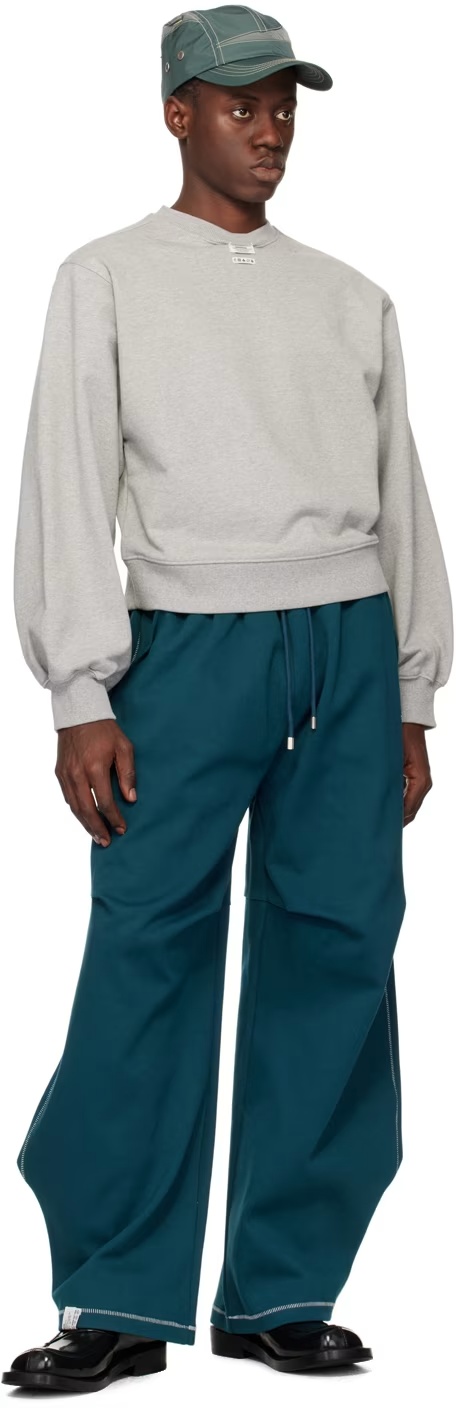 Ader Error Round-necked Sweater In Multicolor