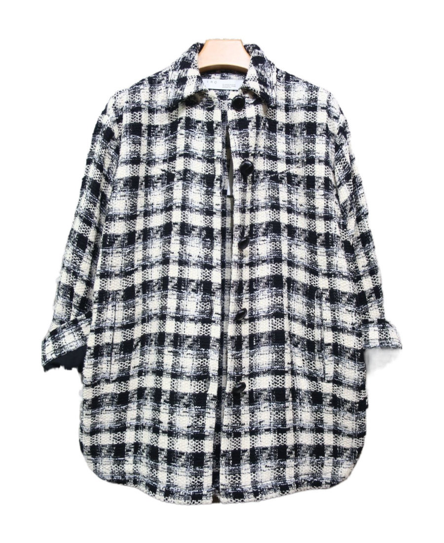Iro Parvati Wool-blend Overshirt In Gray