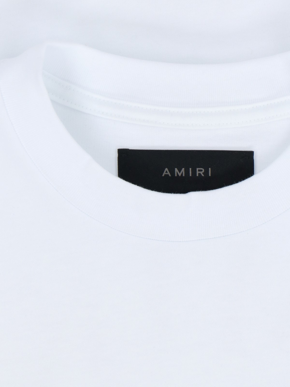 Amiri Man T-shirt White Size Xxl Cotton In White