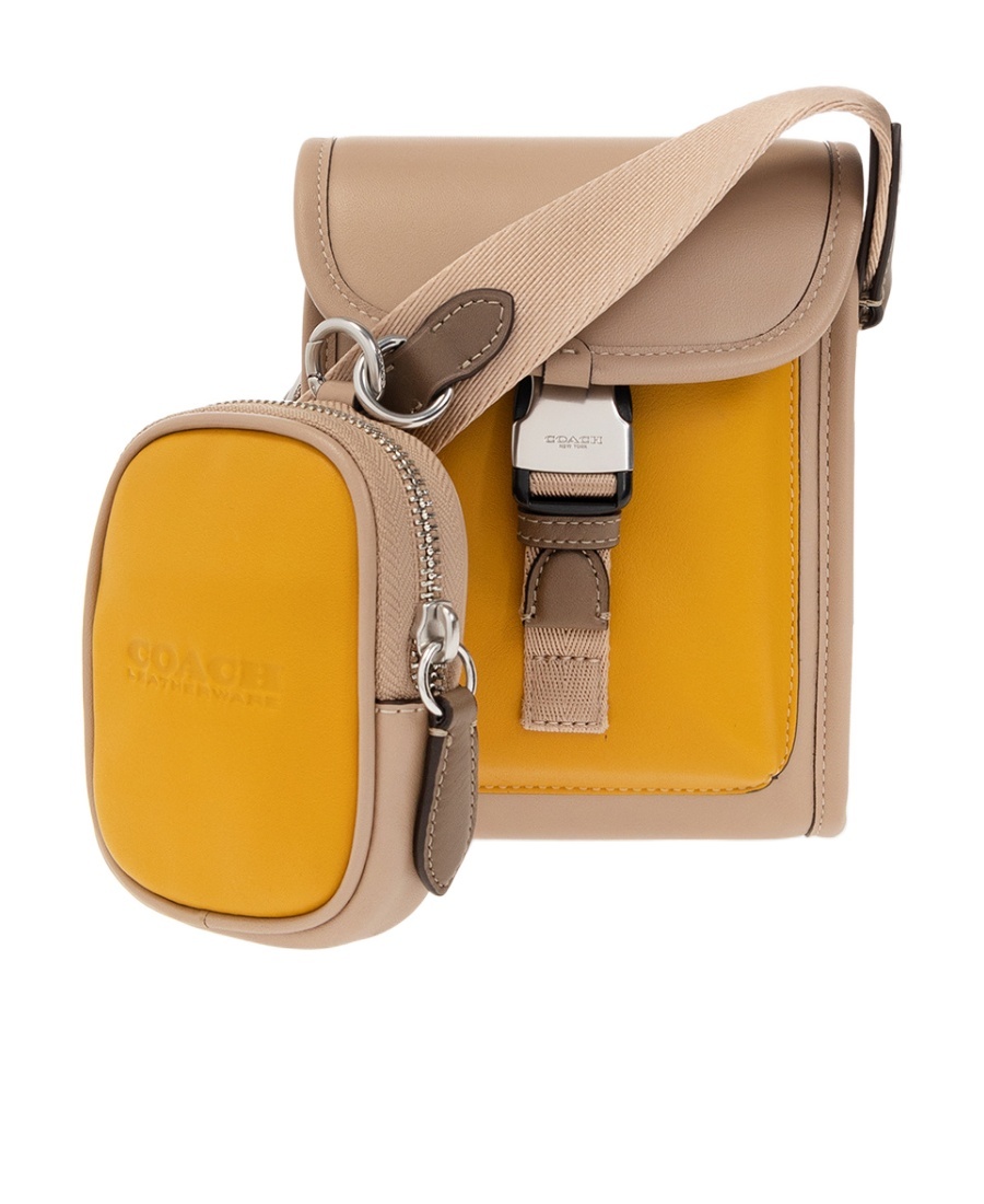 Coach Charter North South Messenger Bag In Brown
