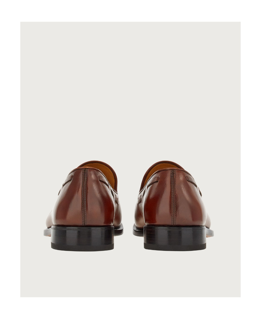 Ferragamo Salvatore Tassels Slip-on Loafers In Brown