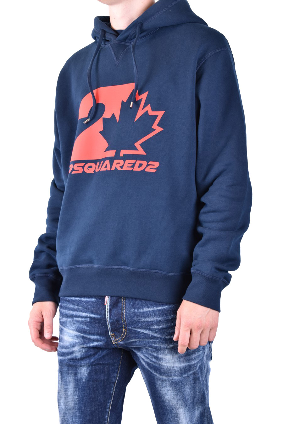 Dsquared2 Cool Fit Hoodie Sweatshirt With Logo Print In Black
