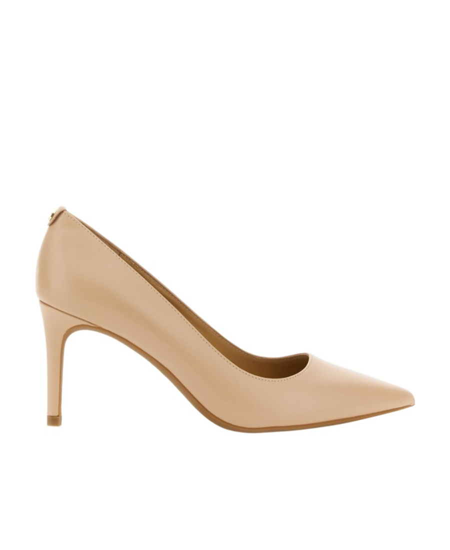 Michael Michael Kors Logo High Heels In Brown