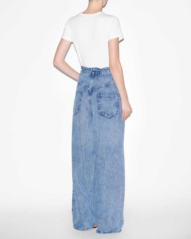 Shop Isabel Marant Jordy Pants In Blue