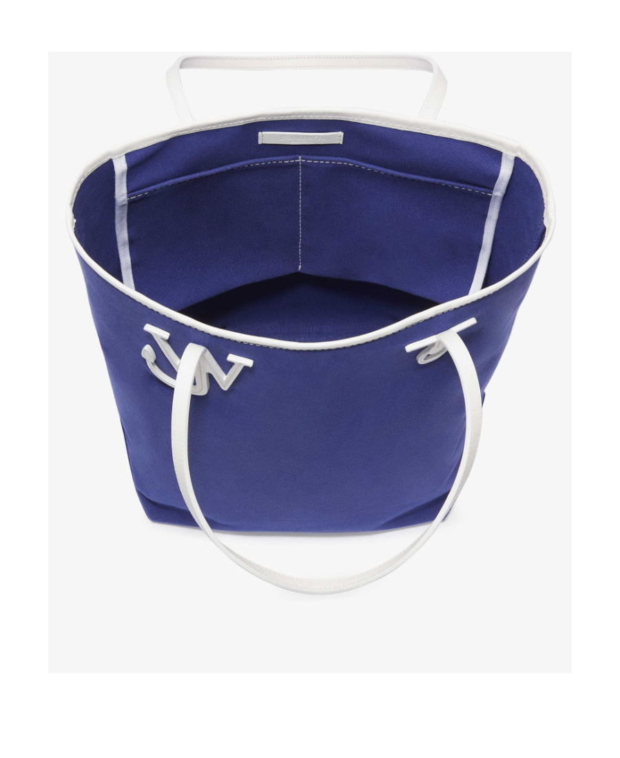Jw Anderson Blue And White Tote Handbag For Women In Blue
