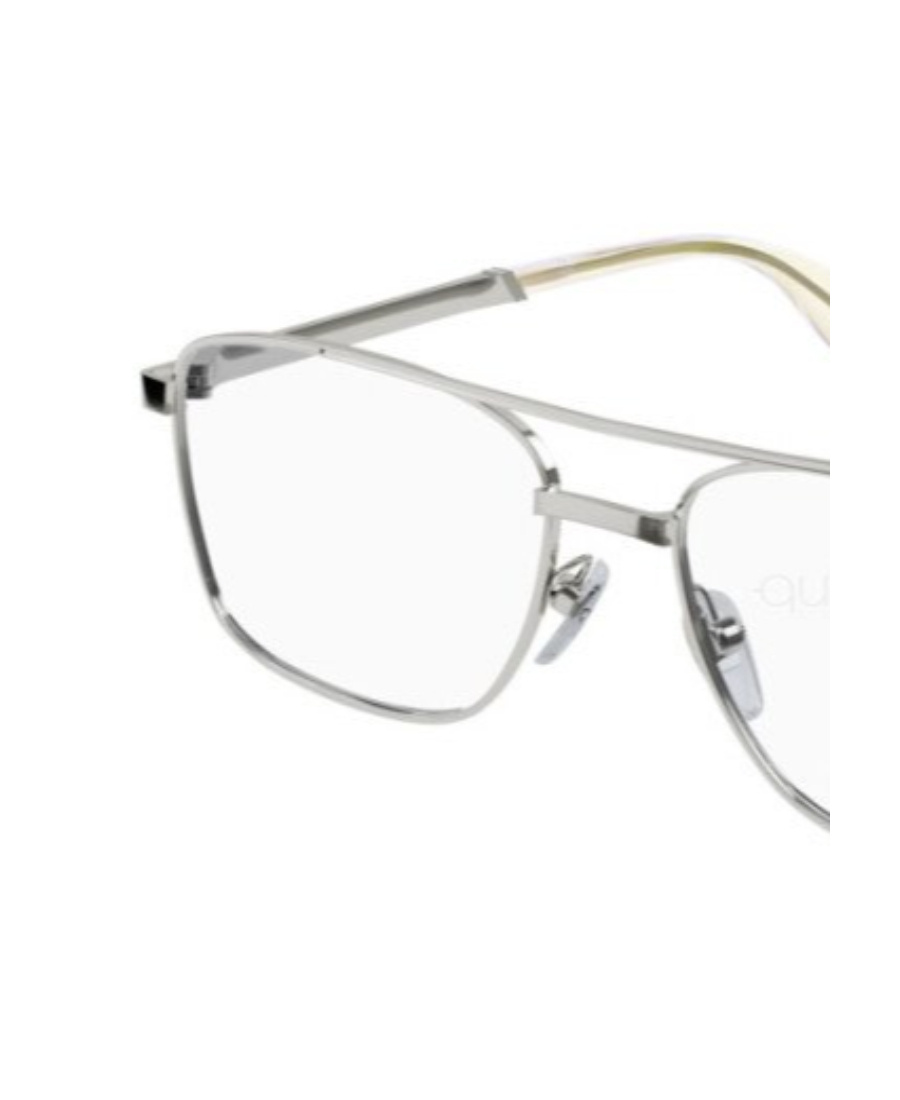 Gucci Eyewear Rectangle Frame Glasses In White