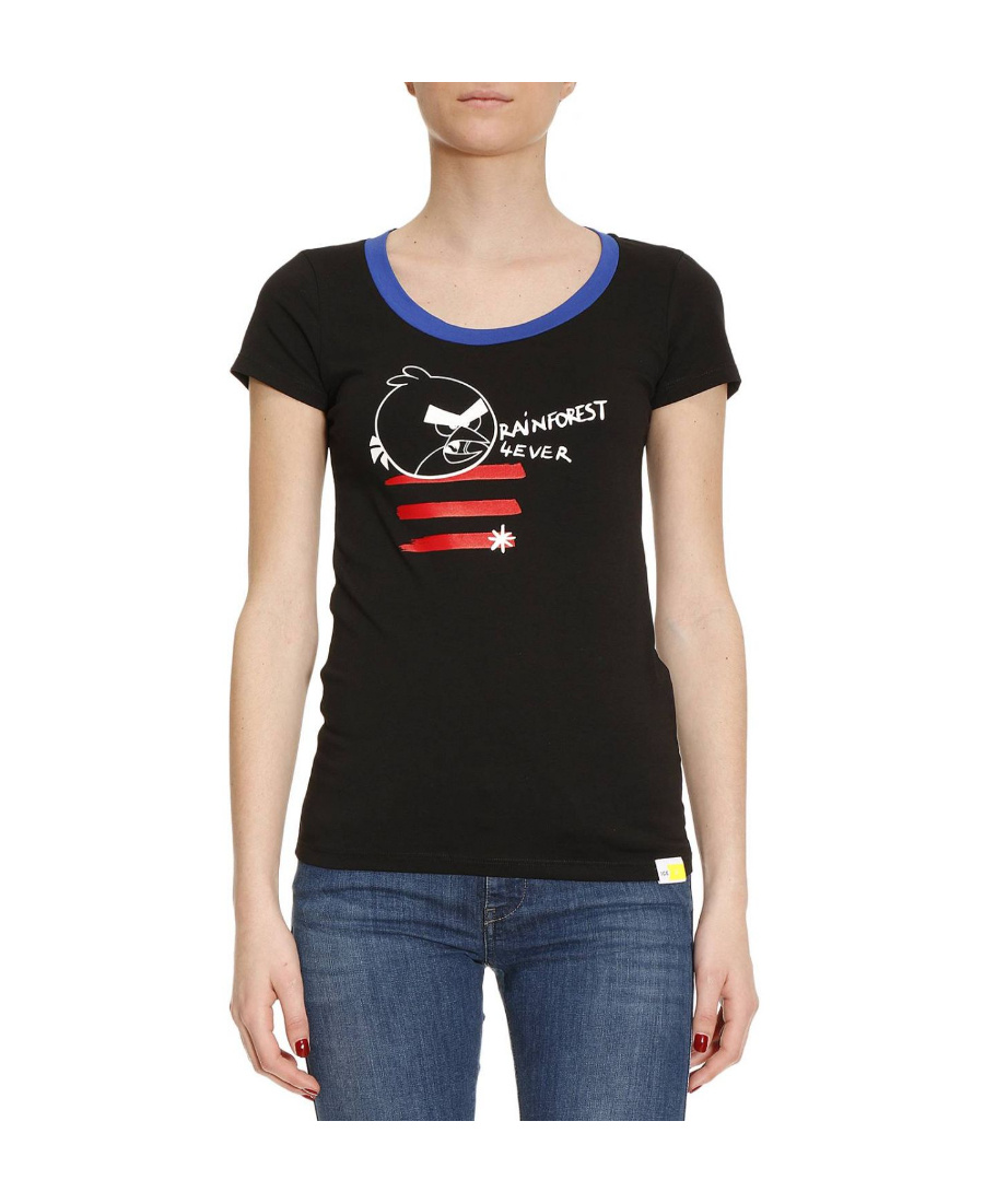 Iceberg Printed T-shirt In Black