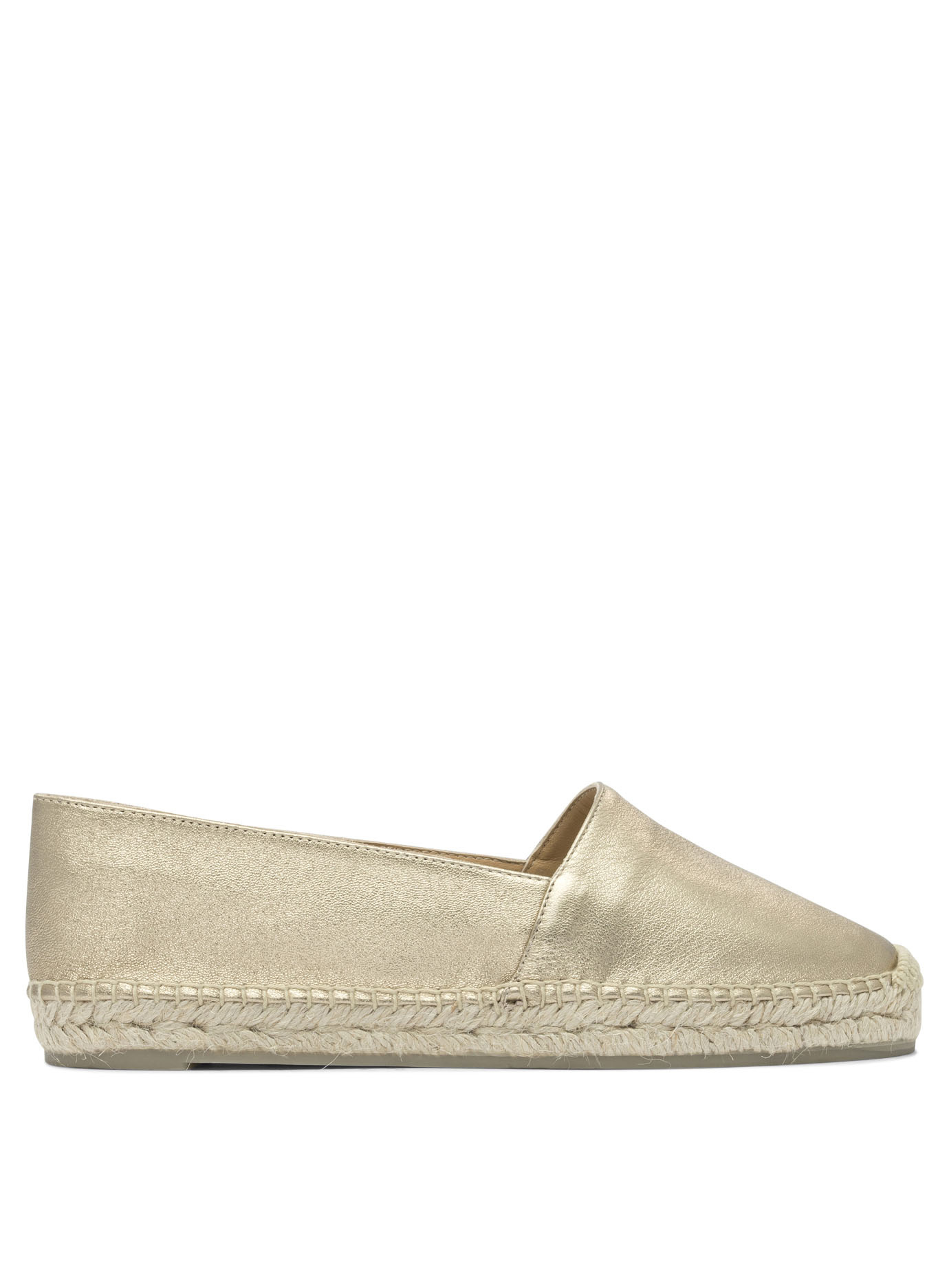 Castaã±er Castaner Leather Espadrilles With Jute Rope Sole In Brown